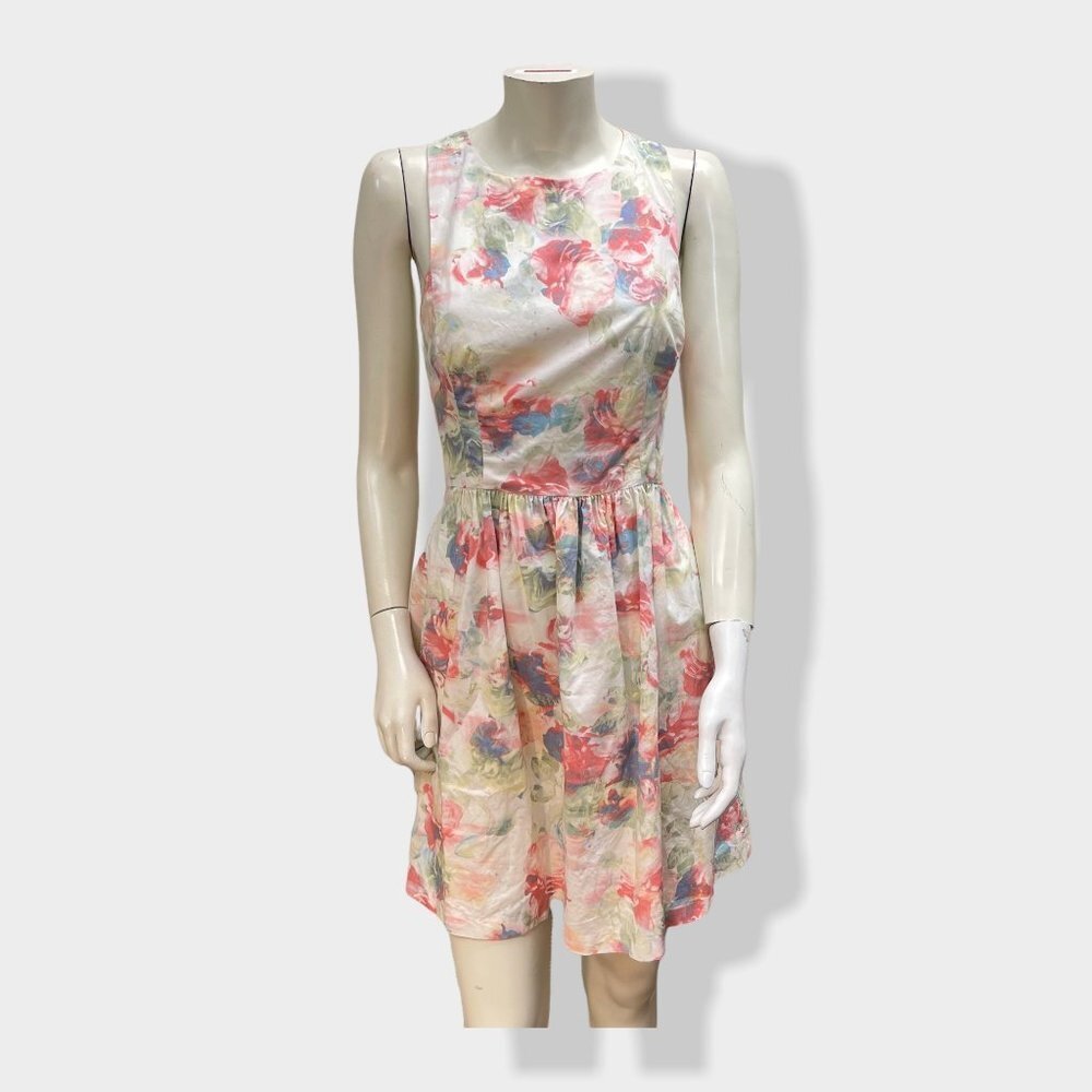 PIPERLIME Collection Watecolor Floral Dress‎